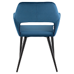 Стул с подлокотниками синий NEASAN STOOL варинант исполнения - 4 | Loft Concept в Ростове-на-Дону