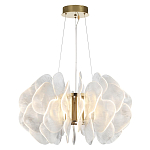 Люстра с декором в виде крупных рельефных лепестков 80 см Ethereal Bloom варинант исполнения - 4 | Loft Concept в Ростове-на-Дону