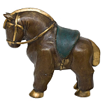 Статуэтка из бронзы в виде лошади Animals Bronze варинант исполнения - 2 | Loft Concept в Ростове-на-Дону
