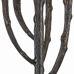 Торшер с цилиндрическим абажуром на каркасе в виде корня растения Curling Light варинант исполнения - 1 | Loft Concept в Ростове-на-Дону