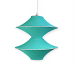 Подвесной вязаный бирюзовый светильник «Звезда Востока 02» варинант исполнения - 2 | Loft Concept в Ростове-на-Дону
