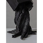 Скульптура «Окаменелый рост», Черный объект варинант исполнения - 3 | Loft Concept в Ростове-на-Дону