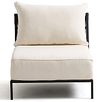 Уличное кресло Alaric Armchair Black варинант исполнения - 2 | Loft Concept в Ростове-на-Дону