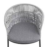 Кресло с декоративным плетением на спинке и подлокотниках Armchair Weaving варинант исполнения - 5 | Loft Concept в Ростове-на-Дону