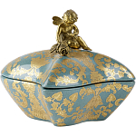 Фарфоровая шкатулка Angel with a rose варинант исполнения - 2 | Loft Concept в Ростове-на-Дону