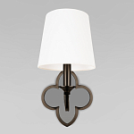 Бра с белым текстильным абажуром и фигурным основанием с зеркальной вставкой Vitorino варинант исполнения - 18 | Loft Concept в Ростове-на-Дону