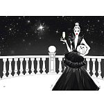 Megan Hess. Te Lttle Blk Dess варинант исполнения - 3 | Loft Concept в Ростове-на-Дону