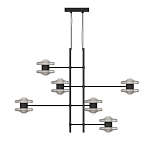 Каркасная люстра Balance варинант исполнения - 2 | Loft Concept в Ростове-на-Дону