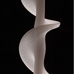 Люстра с белым скрученным плафоном Golden Swirl варинант исполнения - 6 | Loft Concept в Ростове-на-Дону