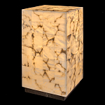 Торшер прямоугольный из натурального камня Calcite Geometry варинант исполнения - 7 | Loft Concept в Ростове-на-Дону