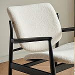 Кресло с каркасом и ножками из древесины и мягкими сиденьем и спинкой Venice варинант исполнения - 8 | Loft Concept в Ростове-на-Дону