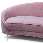 Диван Paulet Sofa Сиреневое Букле варинант исполнения - 4 | Loft Concept в Ростове-на-Дону