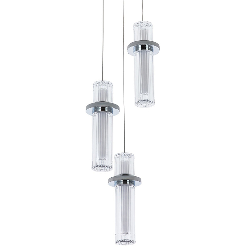    Trio Odile Acrylic Tube Hanging Lamp Chrome    -- | Loft Concept 