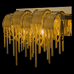 Бра с металлическими дугами и цепочками 33 см Atlantis Chain варинант исполнения - 12 | Loft Concept в Ростове-на-Дону