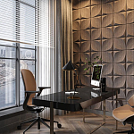 Гипсовая 3D панель с принтографией PM-22 варинант исполнения - 3 | Loft Concept в Ростове-на-Дону