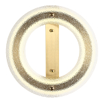 Бра круглое с эффектом морозного стекла Freezing Pattern варинант исполнения - 1 | Loft Concept в Ростове-на-Дону