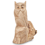 Статуэтка из дерева сова Animals of the World 20 варинант исполнения - 2 | Loft Concept в Ростове-на-Дону
