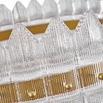 Люстра круглая с декоративными элементами в виде лепестков Round Light Flashing варинант исполнения - 7 | Loft Concept в Ростове-на-Дону