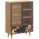 Витрина с изображением на дверцах Elise Cupboard варинант исполнения - 11 | Loft Concept в Ростове-на-Дону