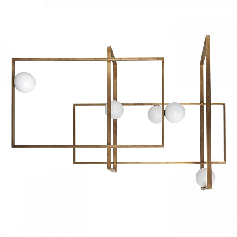  Mondrian Glass Venicem Ceiling Lamp    -- | Loft Concept 