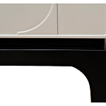 Тумбочка прикроватная с ящиком черно-серого цвета Noble Nightstand варинант исполнения - 6 | Loft Concept в Ростове-на-Дону