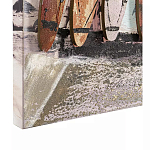 Панно декоративное в морском стиле Seascape and Surfing I варинант исполнения - 3 | Loft Concept в Ростове-на-Дону