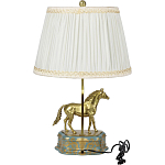 Настольная лампа из фарфора Лошадь Klark варинант исполнения - 2 | Loft Concept в Ростове-на-Дону