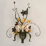 Бра с цветами и листьями Paradise Bush варинант исполнения - 3 | Loft Concept в Ростове-на-Дону