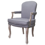 Кресло Aubrey Classical Armchair grey flax варинант исполнения - 3 | Loft Concept в Ростове-на-Дону