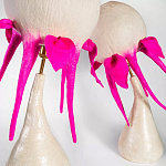 Торшер фуксия «Цветы из снов»  варинант исполнения - 2 | Loft Concept в Ростове-на-Дону