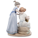 Статуэтка фарфоровая Девочки с собачками Charming Statuette варинант исполнения - 3 | Loft Concept в Ростове-на-Дону