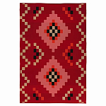 Плед хлопковый по мотивам башкирских орнаментов Ural and Siberian Patterns варинант исполнения - 1 | Loft Concept в Ростове-на-Дону