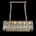 Люстра овальная с хрустальными подвесками Roul Crystal Light варинант исполнения - 1 | Loft Concept в Ростове-на-Дону