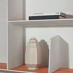 Дизайнерский стеллаж с вертикальными и горизонтальными полками Gio Ponti D.357.1 D.357.2 Rack варинант исполнения - 3 | Loft Concept в Ростове-на-Дону