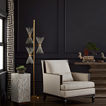 Торшер с абажурами из тонких металлических палочек Wild Thorns варинант исполнения - 4 | Loft Concept в Ростове-на-Дону