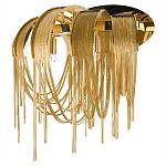 Бра с металиическими цепочками и дугообразными элементами Atlantis Chain варинант исполнения - 9 | Loft Concept в Ростове-на-Дону