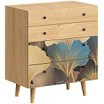Комод с принтом на ящиках Elise Chest of Drawers варинант исполнения - 1 | Loft Concept в Ростове-на-Дону