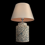 Настольная лампа цилиндрическая с цветочной росписью Lamp Flower Painting варинант исполнения - 5 | Loft Concept в Ростове-на-Дону