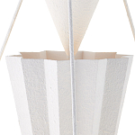 Люстра светодиодная белая геометрической формы с рифленым плафоном White Geometric Lamps варинант исполнения - 2 | Loft Concept в Ростове-на-Дону