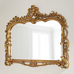 Зеркало настенное в ажурной раме в стиле барокко Ornate Ornaments варинант исполнения - 2 | Loft Concept в Ростове-на-Дону