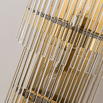 Бра с золотистым основанием и прозрачными трубками Nembus варинант исполнения - 5 | Loft Concept в Ростове-на-Дону