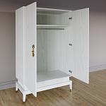 Платяной шкаф Elsa Dreams White с 2-мя фасадами варинант исполнения - 1 | Loft Concept в Ростове-на-Дону