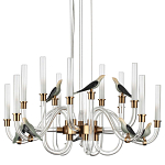 Люстра с декоративными птицами Ganthea D 73 см варинант исполнения - 1 | Loft Concept в Ростове-на-Дону