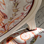 Стул из массива бука бежевый с растительным орнаментом Raffael Angel Beige Chair варинант исполнения - 3 | Loft Concept в Ростове-на-Дону