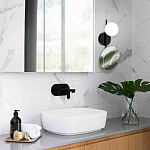 Бра с матовым плафоном в форме шара и зеркальной плоской панелью Lunar Echo  варинант исполнения - 2 | Loft Concept в Ростове-на-Дону