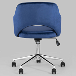 Кресло для компьютерного стола Veloury Blue варинант исполнения - 5 | Loft Concept в Ростове-на-Дону
