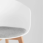 Стул из пластика с мягким сиденьем Eames варинант исполнения - 6 | Loft Concept в Ростове-на-Дону