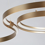 Люстра подвесная светодиодная в виде волнообразной ленты Ribbon Vortex варинант исполнения - 18 | Loft Concept в Ростове-на-Дону