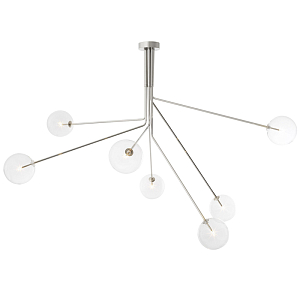 Люстра Eichholtz Chandelier Topaz Nickel