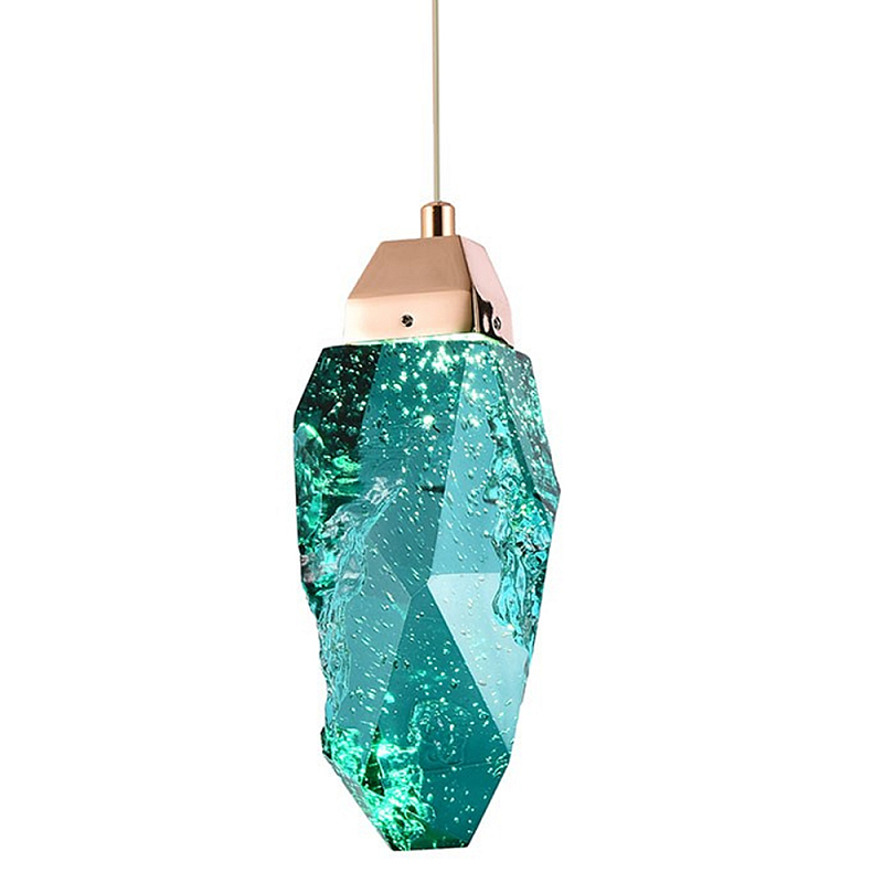   Soar Hanging Lamp Brass Emerald     -- | Loft Concept 